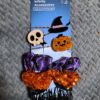 Halloween tematikájú hajkiegészítő szett